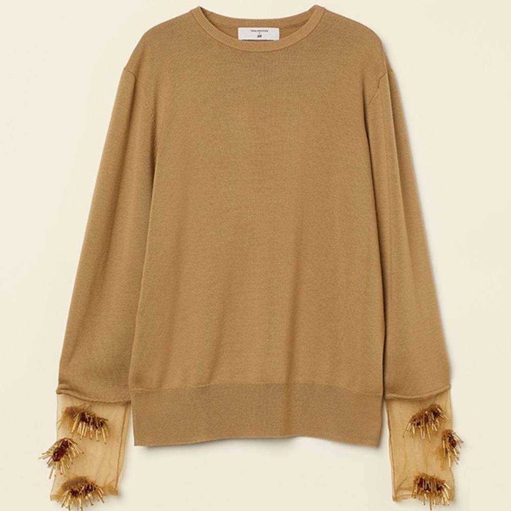 BNWT Toga archive x H&M beige knit sweater